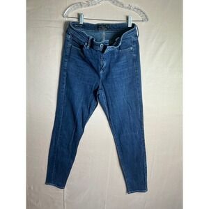 Lucky Brand Bridgette Skinny High Rise Jeans Dark Wash Womens size 12? No tag